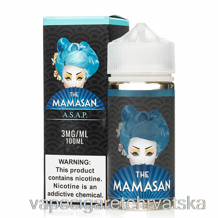 Vape Hrvatska Asap - The Mamasan - 100ml 3mg